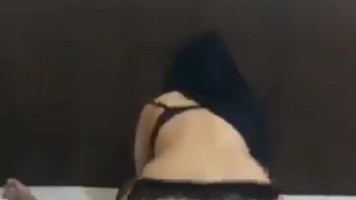 Tante Jilbab Stoking Hitam Ngentot WOT